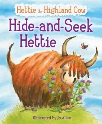 Picture of Hide-and-Seek Hettie: The Highland Cow Who Can't Hide!