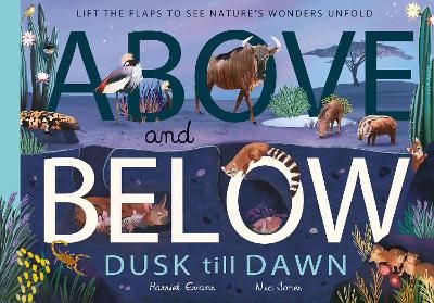 Picture of Above and Below: Dusk till Dawn: Lift the flaps to see nature's wonders unfold