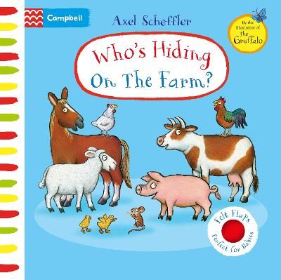 Picture of Who's Hiding On The Farm?: A Felt Flaps Book