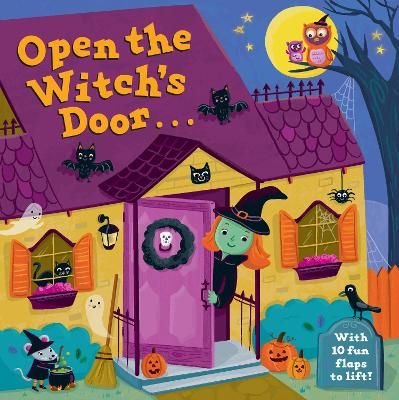 Picture of Open the Witchs Door: A Halloween Lift-the-Flap Book