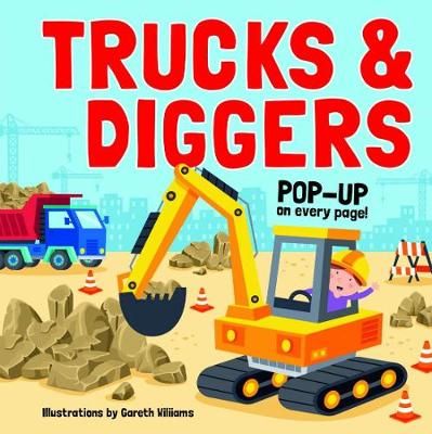 Picture of Pop Up Book - Trucks and Diggers