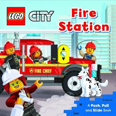 Picture of LEGO Fire Station: A Push, Pull and Slide Book