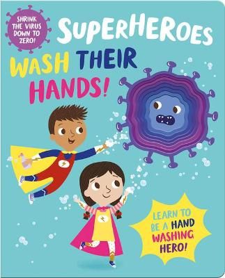 Picture of Superheroes Wash Their Hands!