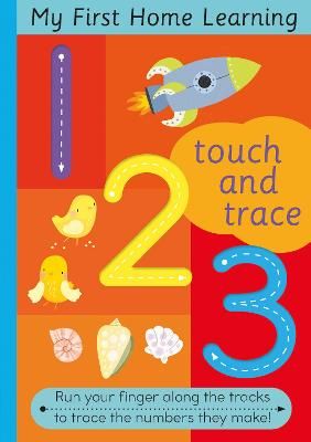 Picture of Touch and Trace 123: Run your fingers along the tracks and trace the letters they make