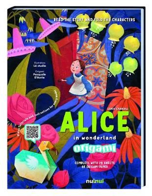 Picture of Alice in Wonderland Origami