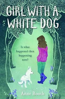Picture of Girl with a White Dog