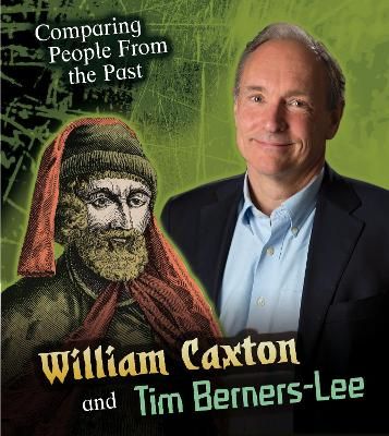 Picture of William Caxton and Tim Berners-Lee