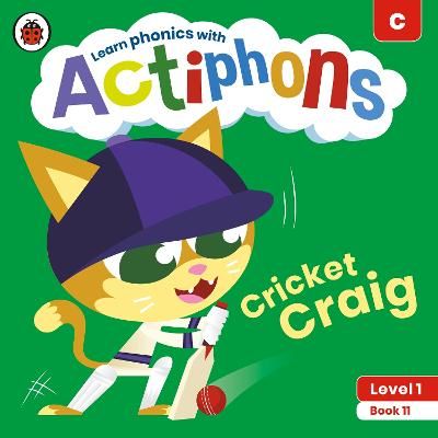 Picture of Actiphons Level 1 Book 11 Cricket Craig: Learn phonics and get active with Actiphons!