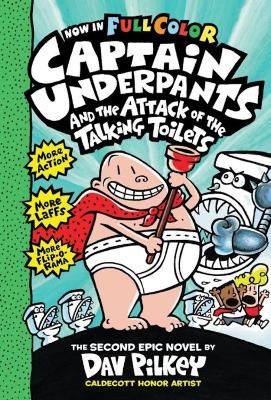 Picture of Captain Underpants and the Attack of the Talking Toilets Colour Edition