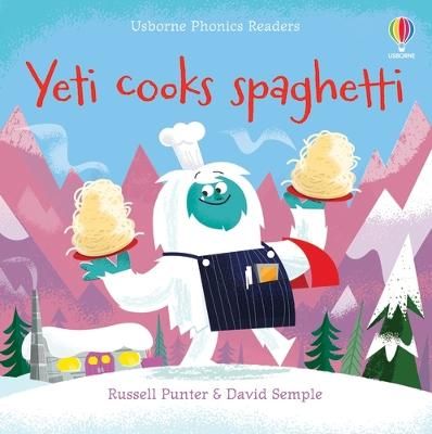 Picture of Yeti cooks spaghetti