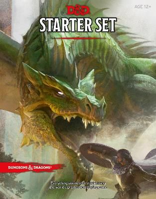 Picture of Dungeons & Dragons Starter Set (Six Dice, Five Ready-to-Play D&D Characters With Character Sheets, a Rulebook, and One Adventure): Fantasy Roleplaying Game Starter Set
