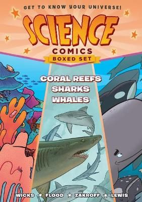 Picture of Science Comics Boxed Set: Coral Reefs, Sharks, and Whales