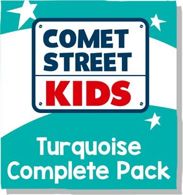 Picture of Reading Planet Comet Street Kids Turquoise Complete Pack