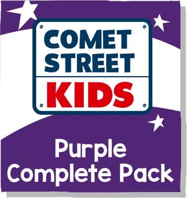 Picture of Reading Planet Comet Street Kids Purple Complete Pack