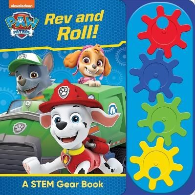Picture of Paw Patrol Re & Roll Go Go Gear Book