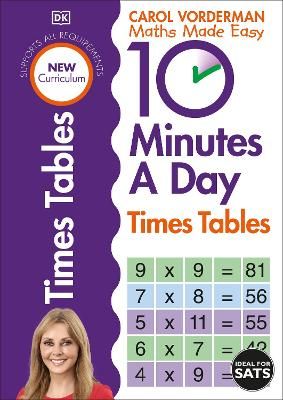 Picture of 10 Minutes A Day Times Tables, Ages 9-11 (Key Stage 2): Supports the National Curriculum, Helps Develop Strong Maths Skills