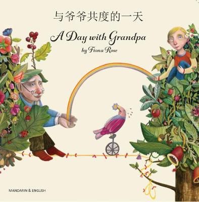 Picture of A Day with Grandpa Mandarin and English
