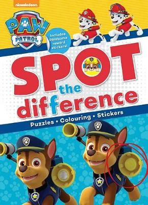 Picture of Nickelodeon PAW Patrol Spot the Difference: Puzzles, Colouring, Stickers