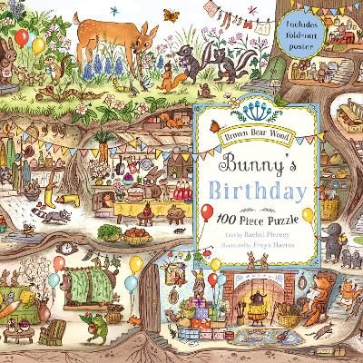 Picture of Bunny's Birthday Puzzle: A Magical Woodland (100-piece Puzzle)