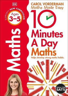 Picture of 10 Minutes A Day Maths, Ages 3-5 (Preschool): Supports the National Curriculum, Helps Develop Strong Maths Skills