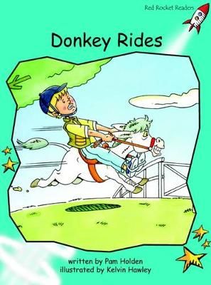 Picture of Red Rocket Readers: Fluency Level 2 Fiction Set B: Donkey Rides (Reading Level 17/F&P Level I)