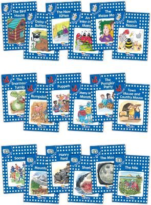 Picture of Jolly Phonics Readers, Complete Set Level 4: In Precursive Letters (British English edition)