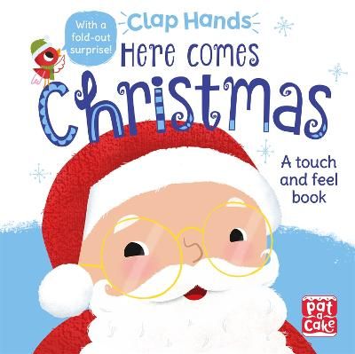 Picture of Clap Hands: Here Comes Christmas: A touch-and-feel board book