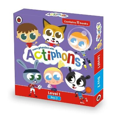 Picture of Actiphons Level 1 Box 2: Books 13-23: Learn phonics and get active with Actiphons!