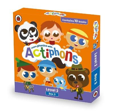 Picture of Actiphons Level 2 Box 3: Books 19-28: Learn phonics and get active with Actiphons!
