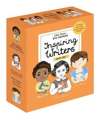 Picture of Little People, Big Dreams: Inspiring Writers: 3 Books from the Best-Selling Series! Maya Angelou - Anne Frank - Jane Austen