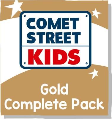 Picture of Reading Planet Comet Street Kids Gold Complete Pack