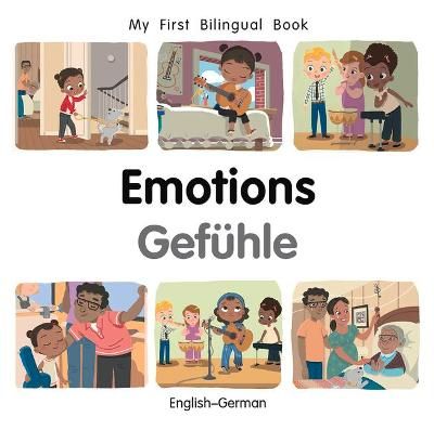 Picture of My First Bilingual Book-Emotions (English-German)