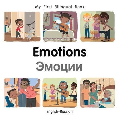 Picture of My First Bilingual Book-Emotions (English-Russian)