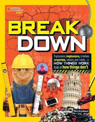 Picture of Break Down!: Explosions, implosions, crashes, crunches, cracks, and more ... a How Things Work look at how things break (National Geographic Kids)