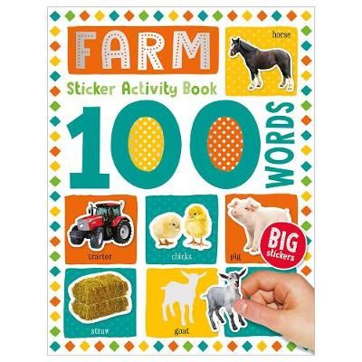 Picture of 100 Farm Words Sticker Activity