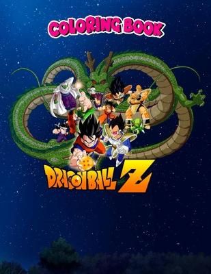 Picture of Coloring Book: DRAGON BALL Z SAIYAN SAGA, Children Coloring Book, 100 Pages to Color