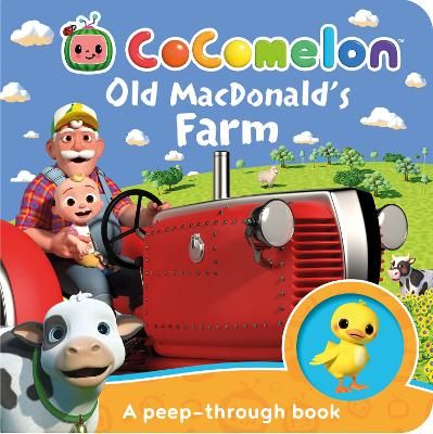 Picture of Official Cocomelon: Old MacDonald's Farm: A peep-through book
