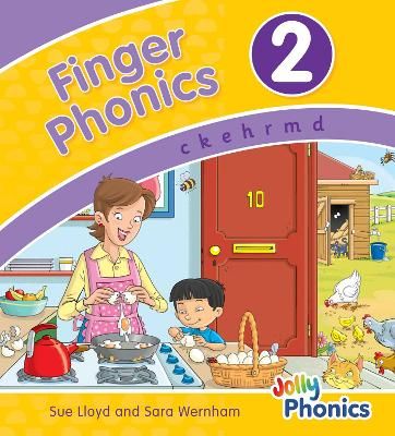Picture of Finger Phonics Book 2: in Precursive Letters (British English edition)