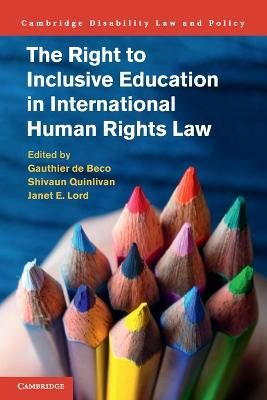Picture of The Right to Inclusive Education in International Human Rights Law
