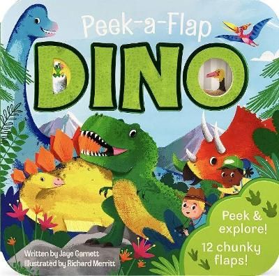 Picture of Dinosaur Peek a Flap Children's Board Book