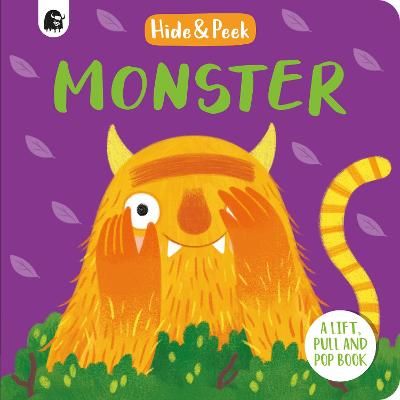 Picture of Monster: A lift, pull and pop book