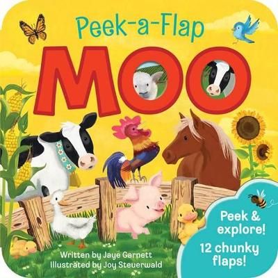 Picture of Moo: Peek a Flap Children's Board Book