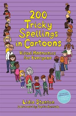 Picture of 200 Tricky Spellings in Cartoons: Visual Mnemonics for Everyone - UK edition