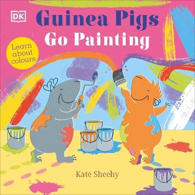 Picture of Guinea Pigs Go Painting: Learn About Colours