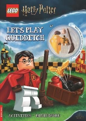 Picture of LEGO (R) Harry Potter (TM): Let's Play Quidditch Activity Book (with Cedric Diggory minifigure)