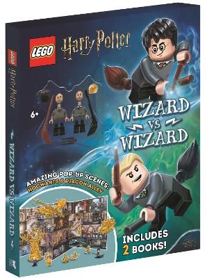 Picture of LEGO (R) Harry Potter (TM): Wizard vs Wizard (Includes Harry Potter (TM) and Draco Malfoy (TM) LEGO (R) minifigures, pop-up play scenes and 2 books)