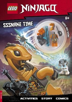 Picture of LEGO (R) NINJAGO (R): Sssnake Time Activity Book (with Snake Warrior Minifigure)