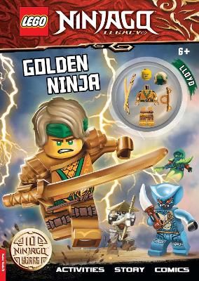 Picture of LEGO (R) NINJAGO (R): Golden Ninja Activity Book (with Lloyd minifigure)