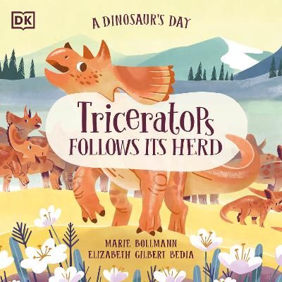 Picture of A Dinosaur's Day: Triceratops Follows Its Herd