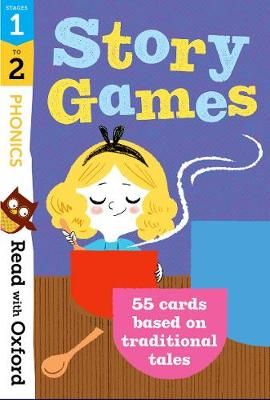 Picture of Read with Oxford: Stages 1-2: Phonics Story Games Flashcards